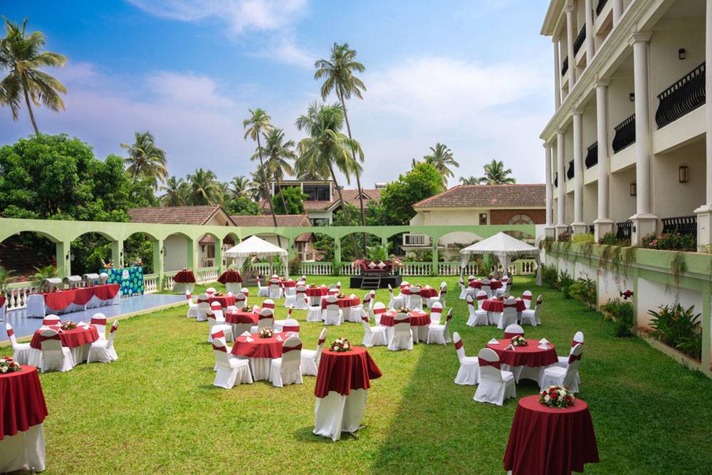 Rio Wedding Lawn prepared for a premium celebration