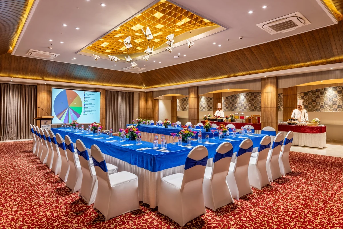 Venue setup for a luxury event at Rio Events