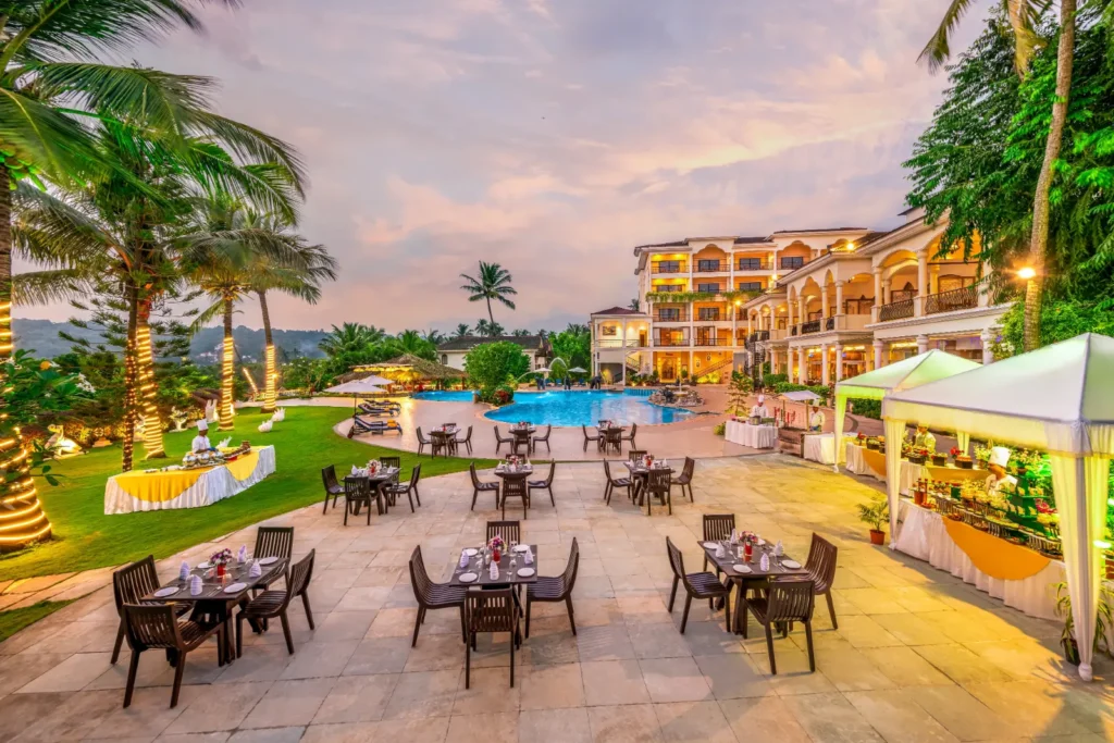 Rio Poolside styled for a haldi or mehendi celebration